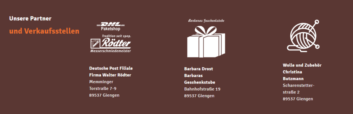 Verkaufstellen in Giengen